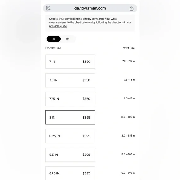 New in box David Yurman men’s box bracelet chain bracelet Authentic - Picture 5 of 7